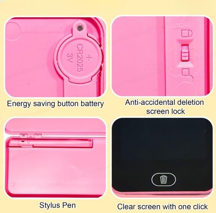 Magic LCD Pencil Box for Kids – Write, Erase & Organize in Style!