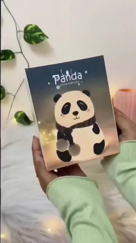 Panda Touch Silicone Night Lamp