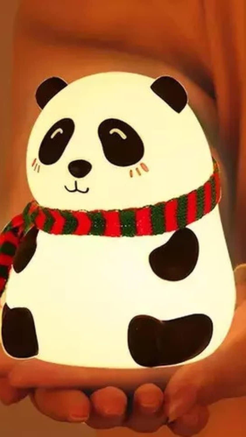 Panda Touch Silicone Night Lamp