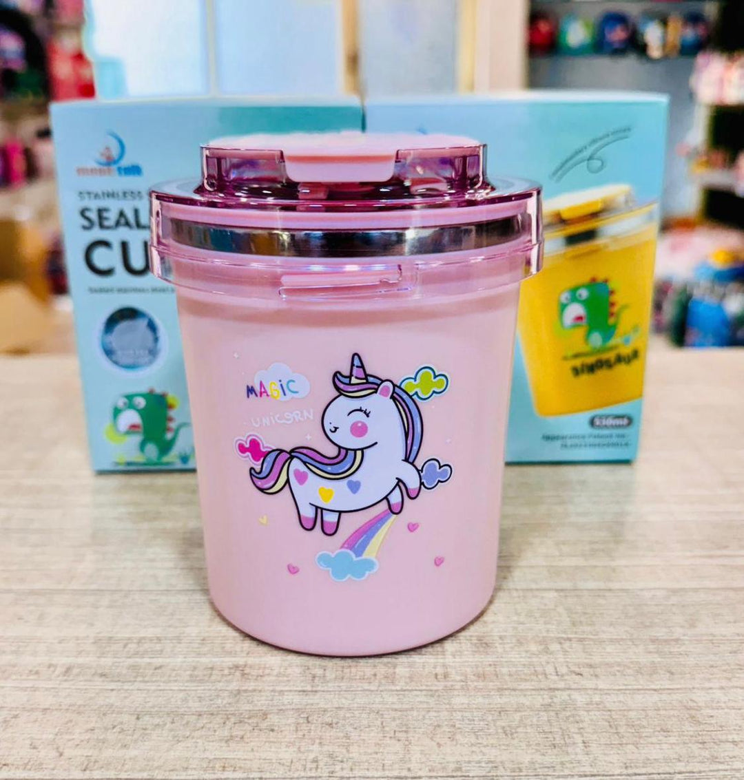 2 in 1 Steel Jar with sipper