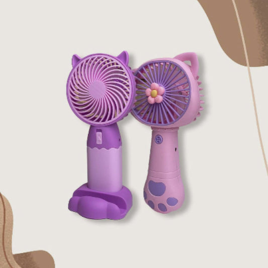 Portable handheld fan